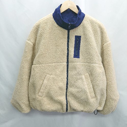 ■ STANDARDPROGRESS 裏地ボア 長袖 ジャンパー サイズF ブルー レディース E 【中古】 ■ STANDARDPROGRESS 裏地ボア 長袖 ジャンパー サイズF ブルー レディース E 【中古】