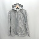 ◇ THE SHOP TK ザ ショップ ティーケー 長袖 パーカー サイズL グレー系 レディース E 【中古】