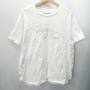 ◇ DISCOAT ディスコート 半袖 Tシャツ サイズF ホワイト レディース E 【中古】