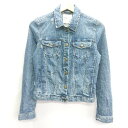 ◇ ZARA ザラ 長袖 デニムジャケット サイズS ブルー系 レディース E 【中古】(4)