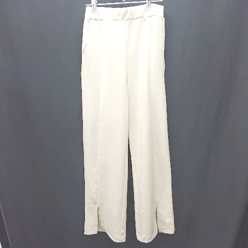 ◇ NEUNA ヌナ イージーパンツ サイズL ホワイト系 レディース E 【中古】 ◇ NEUNA ヌナ イージーパンツ サイズL ホワイト系 レディース E 【中古】