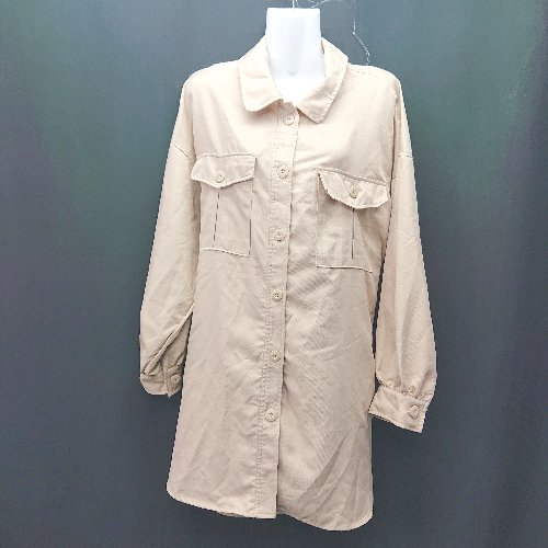 ◇ ◎ ELENCARE DUE エレンカーレデュエ 長袖 ロングジャケット サイズF ベージュ系 レディース E 【中古】 ◇ ◎ ELENCARE DUE エレンカーレデュエ 長袖 ロングジャケット サイズF ベージュ系 レディース E 【中古】