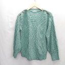 ◇ DRESKIP ドレスキップ 長袖 ニット セーター サイズL ブルー系 レディース E 【中古】(4)
