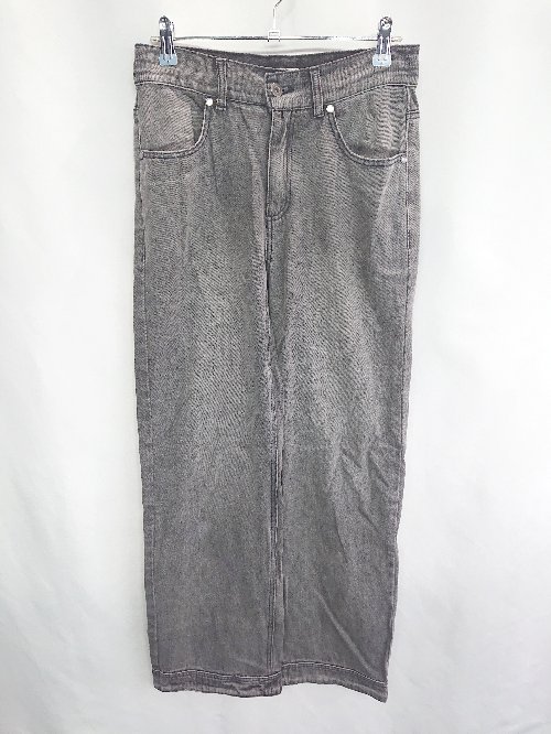 ◇ earth music&ecology アース ミュージック＆エコロジー ストレートジーンズ サイズS ブラック レディ..