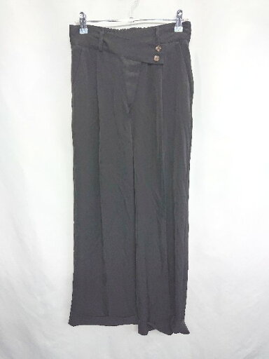 ◇ Ellno Loset エルノロゼット タックパンツ サイズS ブラック系 レディース E 【中古】 ◇ Ellno Loset エルノロゼット タックパンツ サイズS ブラック系 レディース E 【中古】