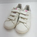 ◇ adidas アディダス キッズ スニーカー サイズ190 ホワイト系 レディース E 【中古】