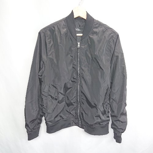 ◇ Real Standard リアルスタンダード 長袖 MA-1 サイズM ブラック系 メンズ E 【中古】