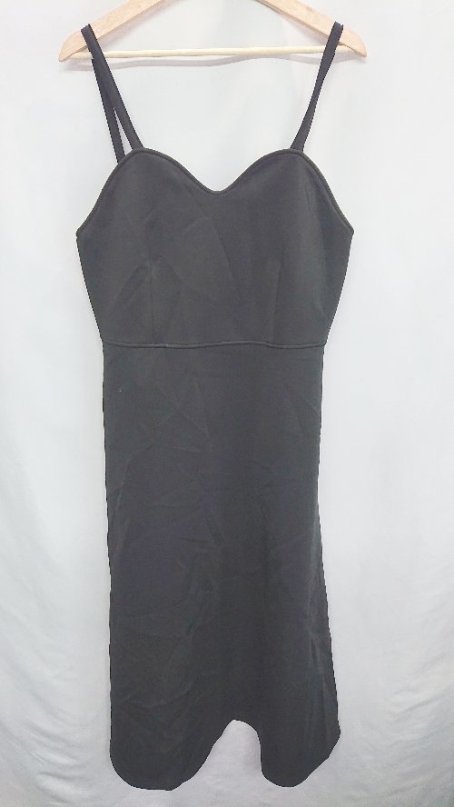 ◇ IEDIT ロング丈 ワンピース サイズL ブラック レディース E 【中古】