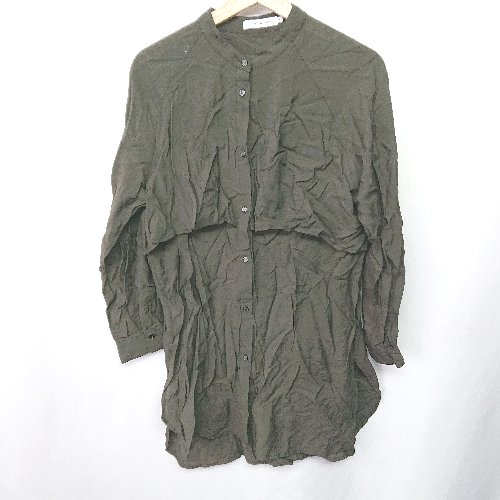◇ AMERICAN HOLIC アメリカン ホリック 薄手 ロング丈 長袖 チュニック サイズM ブラック レディース E 【中古】 ◇ AMERICAN HOLIC アメリカン ホリック 薄手 ロング丈 長袖 チュニック サイズM ブラック レディース E 【中古】