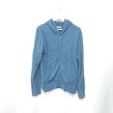 ◇ JEMORGAN ジェーイーモーガン 長袖 パーカー サイズL ブルー レディース E 【中古】