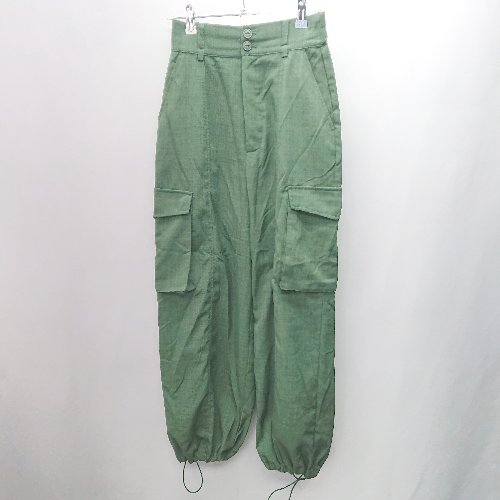 ◇ JEANASIS ジーナシス カーゴパンツ サイズS グリーン レディース E 【中古】