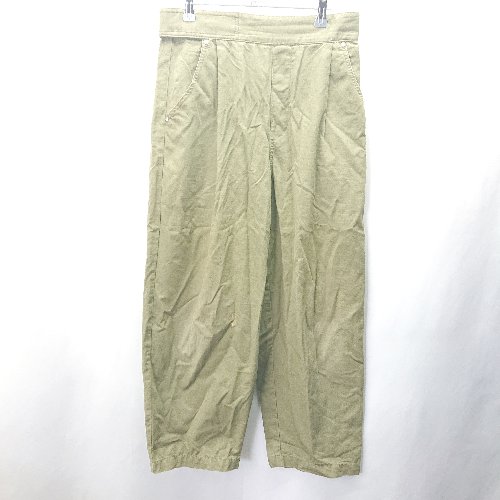 ◇ HEAR MY NAME. ヒアーマイネーム テーパードパンツ サイズ2 カーキ系 メンズ E 【中古】