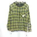 ◇ Xanthous チェック柄 長袖 パーカー サイズL イエロー系 メンズ E 【中古】
