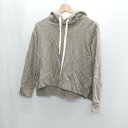 ◇ ROPE' ロペ 長袖 パーカー サイズ38 グレージュ系 レディース E 【中古】