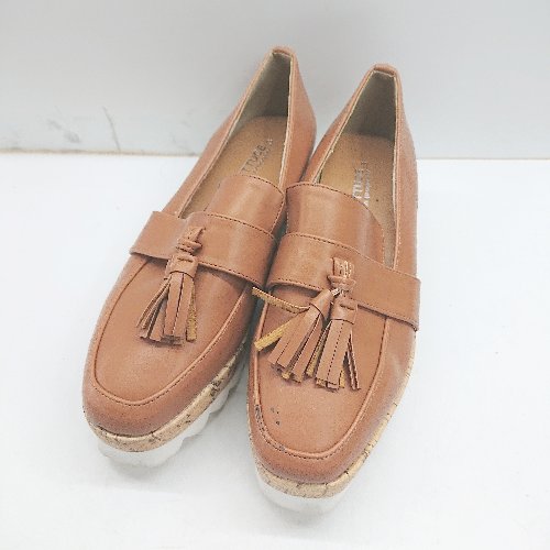 ◇ kobelettuce コウベレタス ローファーシューズ サイズS ブラウン系 レディース E 【中古】