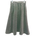 ◇ AMERICAN HOLIC アメリカン ホリック ウエストゴム 秋 冬 ロング丈 フレア スカート サイズF ブラウン レディース E 【中古】