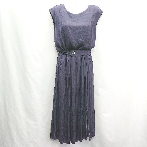 ◇ ◎ nano & Co ロング丈 ワンピース サイズ38 パープル レディース E 【中古】