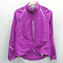 ◇ NIKE ナイキ 長袖 ナイロンパーカー サイズM パープル レディース E 【中古】