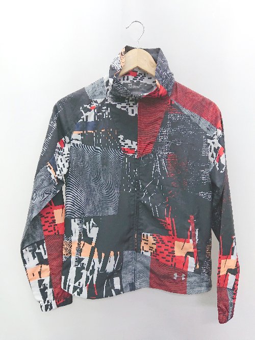 ◇ UNDER ARMOUR アンダーアーマー 長袖 ジャケット サイズSM ブラック マルチ レディース P 【中古】