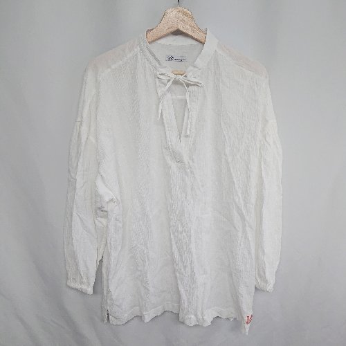 ◇ JAVA ジャバ 長袖 チュニック サイズM ホワイト レディース E 【中古】