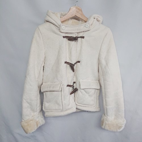 ◇ Lily Brown リリーブラウン 長袖 ダッフルコート サイズ0 アイボリー レディース E 【中古】