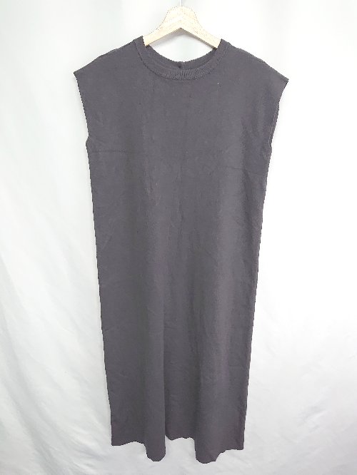 ◇ T'e chichi テチチ ノースリーブ ロング丈 ワンピース サイズフリー ブラック系 レディース E 【中古】