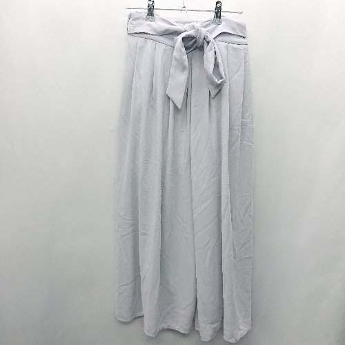 ◇ Simplicite シンプリシテェ ガウチョパンツ サイズ表記なし ライトブルー レディース E 【中古】