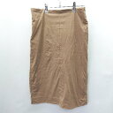 ◇ Spick & Span スピック&スパン ひざ丈 タイト スカート サイズ40 カーキ系 レディース E 【中古】(4)