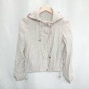 ◇ and couture 長袖 ナイロンパーカー サイズ表記なし グレージュ レディース E 【中古】