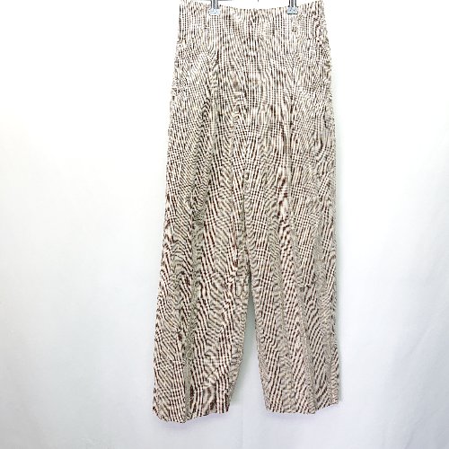 ◇ ◎●未使用● LOWRYS FARM ローリーズファーム チェック柄 タックパンツ サイズM ブラウン系 レディース E 【中古】 ◇ ◎●未使用● LOWRYS FARM ローリーズファーム チェック柄 タックパンツ サイズM ブラウン系 レディース E 【中古】