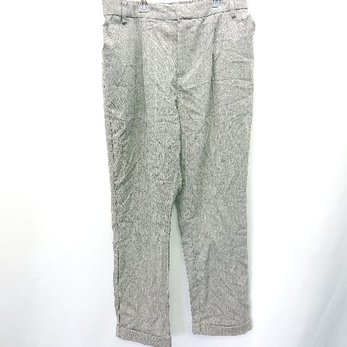 ◇ ◎●未使用● LUMFORLE タックパンツ サイズM グレー系 レディース E 【中古】(4)