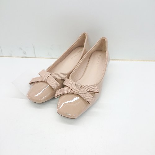 ◇ ◎ ●未使用● BUFANXIEYE パンプス サイズ23.5 ピンクベージュ レディース E 【中古】