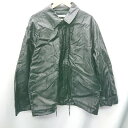 ■ WYM 長袖 レザーブルゾン サイズS ブラック メンズ E 【中古】