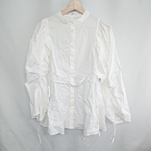 ◇ JEANASIS ジーナシス 長袖 チュニック サイズF ホワイト レディース E 【中古】 ◇ JEANASIS ジーナシス 長袖 チュニック サイズF ホワイト レディース E 【中古】
