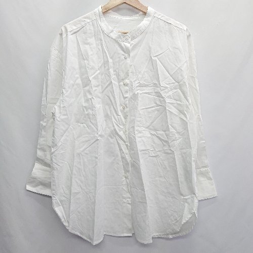 ◇ ur's ユアーズ 長袖 シャツ サイズL ホワイト レディース E 【中古】
