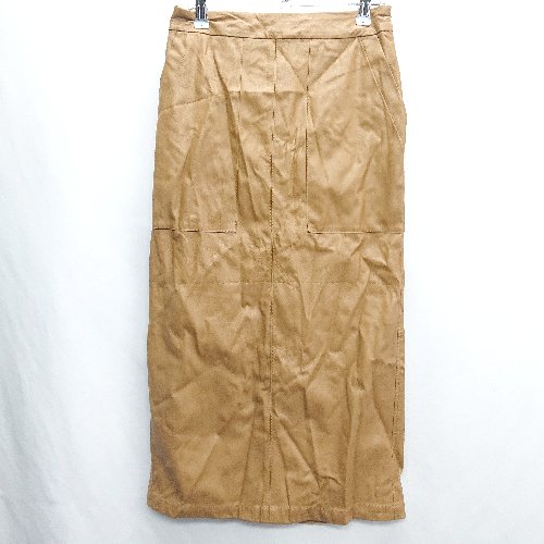 ◇ LOWRYS FARM ローリーズファーム ロング丈 タイト スカート サイズF ブラウン系 レディース E 【中古】