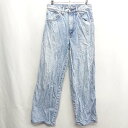 ◇ UNIQLO ユニクロ デニムパンツ サイズ25 ライトブルー系 レディース E 【中古】