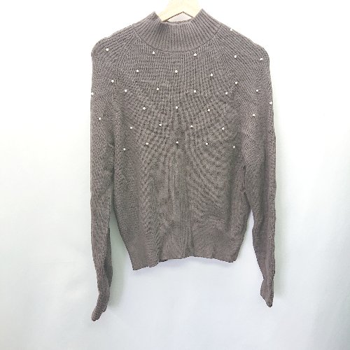 ◇ Techichi テチチ 長袖 ニット サイズF ブラウン系 レディース E 【中古】 ◇ Techichi テチチ 長袖 ニット サイズF ブラウン系 レディース E 【中古】