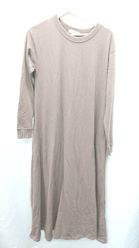 ◇ URBAN RESEARCH Sonny Label 長袖 ロング丈 ワンピース サイズfree ブラウン系 レディース E 【中古】 ◇ URBAN RESEARCH Sonny Label 長袖 ロング丈 ワンピース サイズfree ブラウン系 レディース E 【中古】
