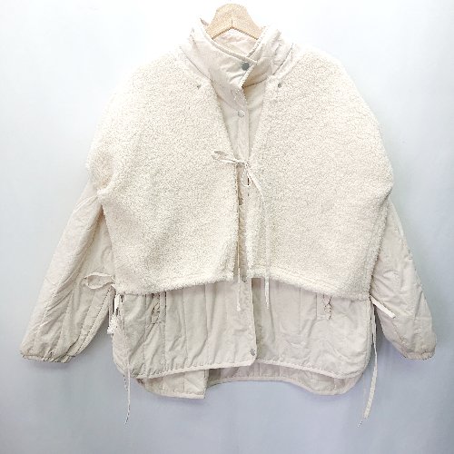 ◇ SLURR スラー 長袖 ジャンパー サイズF ホワイト系 レディース E 【中古】 ◇ SLURR スラー 長袖 ジャンパー サイズF ホワイト系 レディース E 【中古】