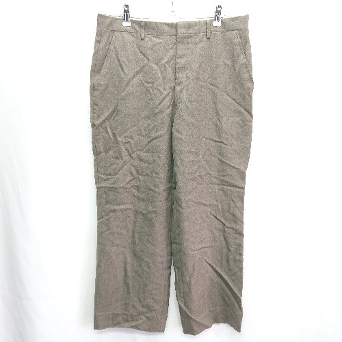 ◇ DALJAN ストレートパンツ サイズ85 ダークブラウン メンズ E 【中古】 ◇ DALJAN ストレートパンツ サイズ85 ダークブラウン メンズ E 【中古】