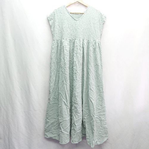 ◇ KOBE LETTUCE コウベレタス - ロング丈 ワンピース サイズF ライトブルー系 レディース E 【中古】