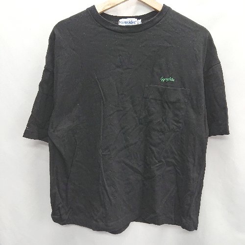 ◇ GYMPHLEX ジムフレックス 半袖 Tシャツ サイズ12 ブラック メンズ E 【中古】