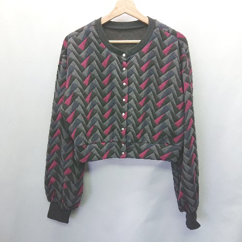 ◇ JEANASiS ジーナシス 総柄 長袖 カーディガン サイズF ピンク系 レディース E 【中古】 ◇ JEANASiS ジーナシス 総柄 長袖 カーディガン サイズF ピンク系 レディース E 【中古】