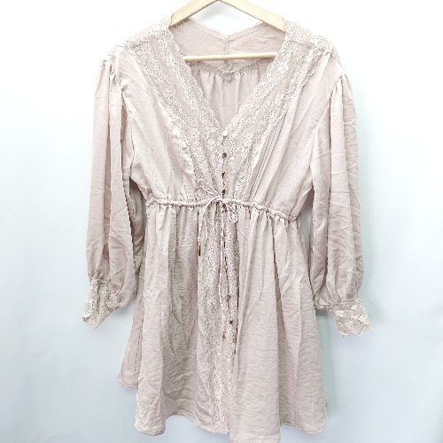 ◇ one after another NICE CLAUP 長袖 チュニック サイズ表記なし ベージュ系 レディース E 【中古】 ◇ one after another NICE CLAUP 長袖 チュニック サイズ表記なし ベージュ系 レディース E 【中古】