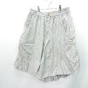◇ bulle de savon ビュリュデサボン ハーフパンツ サイズF ブラック系 レディース E 【中古】