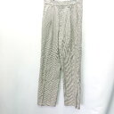 ◇ LOWRYS FARM ローリーズファーム 千鳥柄 スラックスパンツ サイズM グレー系 レディース E 【中古】