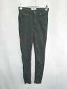 ◇ ELDER EMODA ストレートデニムパンツ サイズ0 ブラック レディース E 【中古】