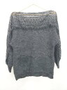 ◇ FRENCH PAVE フレンチパヴェ 長袖 セーター 表記なし ブラック レディース P 【中古】