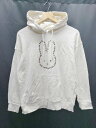 ◇ Miffy ミッフィー 長袖 パーカー サイズL アイボリー系 レディース P 【中古】